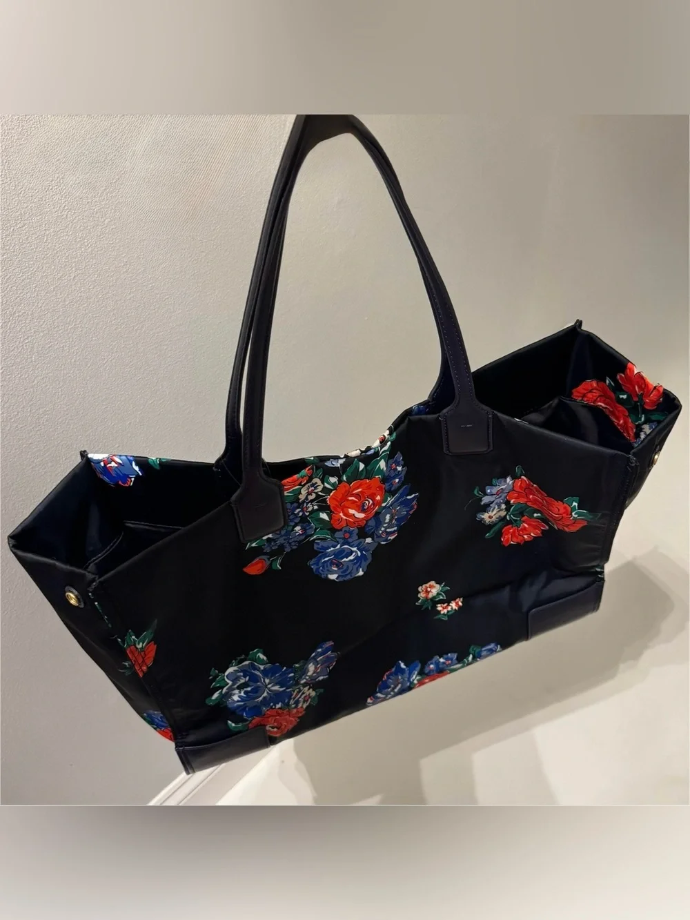 Tory Burch Floral Print  Ella Tote NWOT